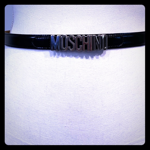 Moschino Accessories - Moschino leather belt